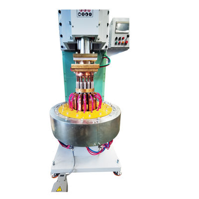 Un buon prezzo. Macchina della saldatura a punti di Industrial Multi Head del saldatore del metallo del cavo dell'automobile di impulso in linea