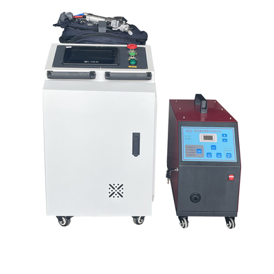 Un buon prezzo. Piccolo saldatore tenuto in mano Machine Portable 1500W del laser della fibra di CNC in linea