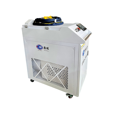 Un buon prezzo. Piccola tagliatrice per saldatura laser a fibra portatile in metallo 1kw 1000w in linea