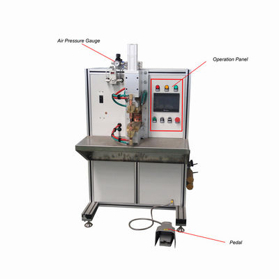 Un buon prezzo. Macchina della saldatura a punti della Tabella di iso, colpo dell'elettrodo del saldatore a punti 80mm di CA in linea