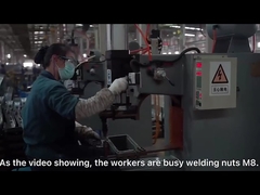 The nut's welding of stationary spot welder