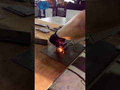 The 2+2mm carbon steel's laser welding