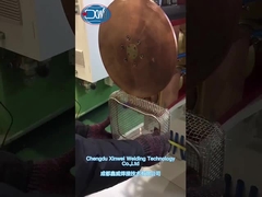 Saldatura del cesto inossidabile da 3 mm + 0,5 mm con il saldatore a cucitura