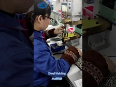 Saldatura del componente elettronico con macchina di saldatura a tavola