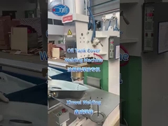 Saldatura del coperchio del serbatoio dell'olio con la saldatrice a 14 punti