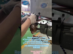 Il montaggio di una macchina di saldatura a cuciture 2 in 1