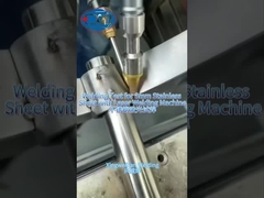 Saldatura di lamiere inossidabili da 3 mm con macchina di saldatura laser