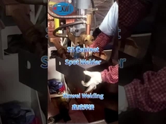 Saldatura di apparecchiature di saldatura in acciaio inossidabile con saldatura stazionaria a punto e a proiezione