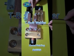 Saldatura di fili di acciaio di 3+3 mm con fusoli di tipo T