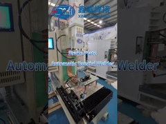 Saldatura di piastre di base di freni per automobili in acciaio al carbonio con saldatore spot automatico