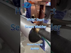 Pipa di condotto resistenza in linea retta longitudinale serbatoio di stoccaggio macchina di saldatura a cucitura