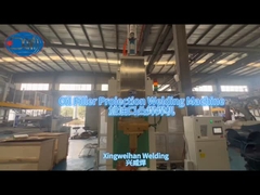 Saldatore di resistenza al cappuccio dell'estremità di ammortizzatore con due meccanismi di alimentazione automatica