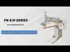 Saldatore a cucitura a resistenza orizzontale, saldatore automatico a cucitura a 2500 mm per tubi